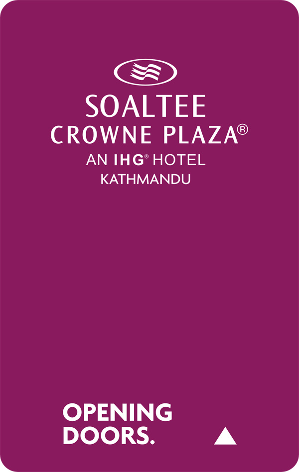 Carte clé hôtel Crowne Plaza