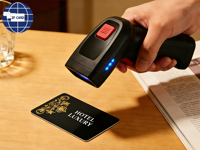 Application de l’équipement de balayage de poche dans les cartes clés d’hôtel