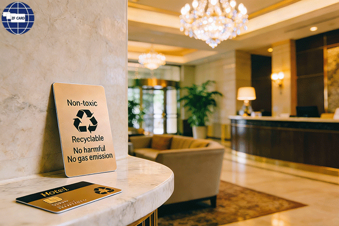 Polycarbonate: un choix supérieur pour les cartes clés d’hôtel