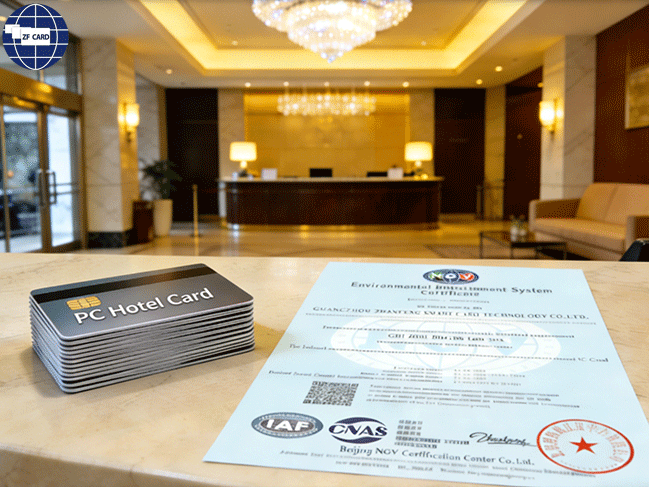 Achat en vrac de cartes de chambre d’hôtel en polycarbonate: un choix judicieux pour l’industrie hôtelière