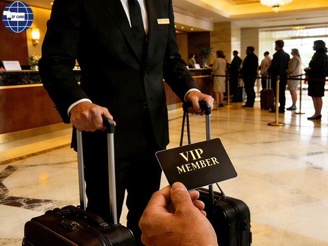 Club VIP Hotel Key Card Science popularisation: une carte pour de multiples usages, déverrouiller une Situation gagnant-gagnant pour les Services et les opérations VIP