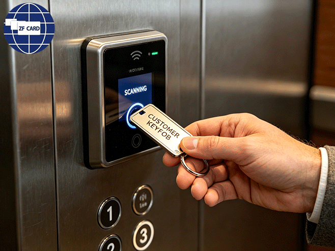 Sûr et Durable: Solution RFID Smart Keyfob adaptée aux chambres d’hôtel et aux ascenseurs